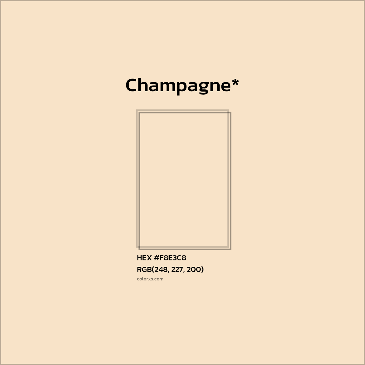 HEX #F8E3C8 Color Name, Color Code, Palettes, Similar Paints, Images