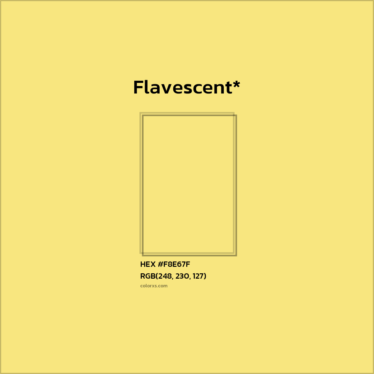 HEX #F8E67F Color Name, Color Code, Palettes, Similar Paints, Images