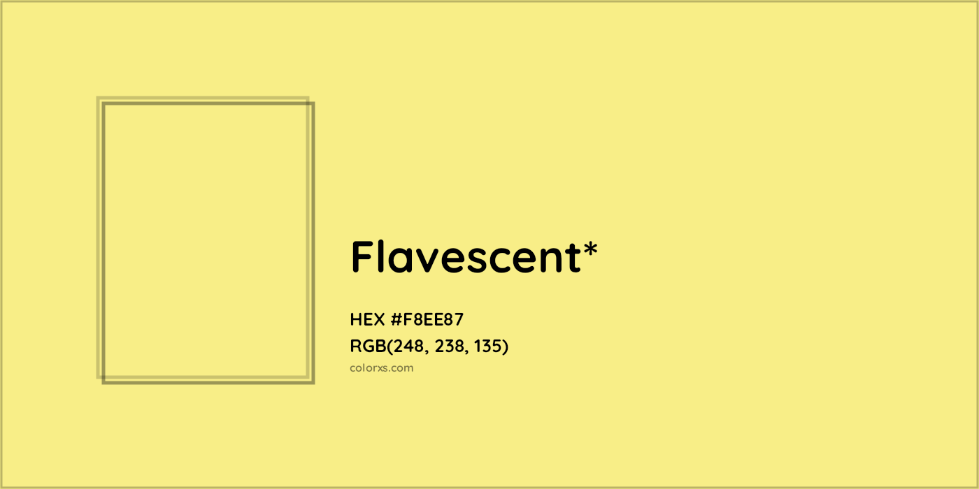 HEX #F8EE87 Color Name, Color Code, Palettes, Similar Paints, Images