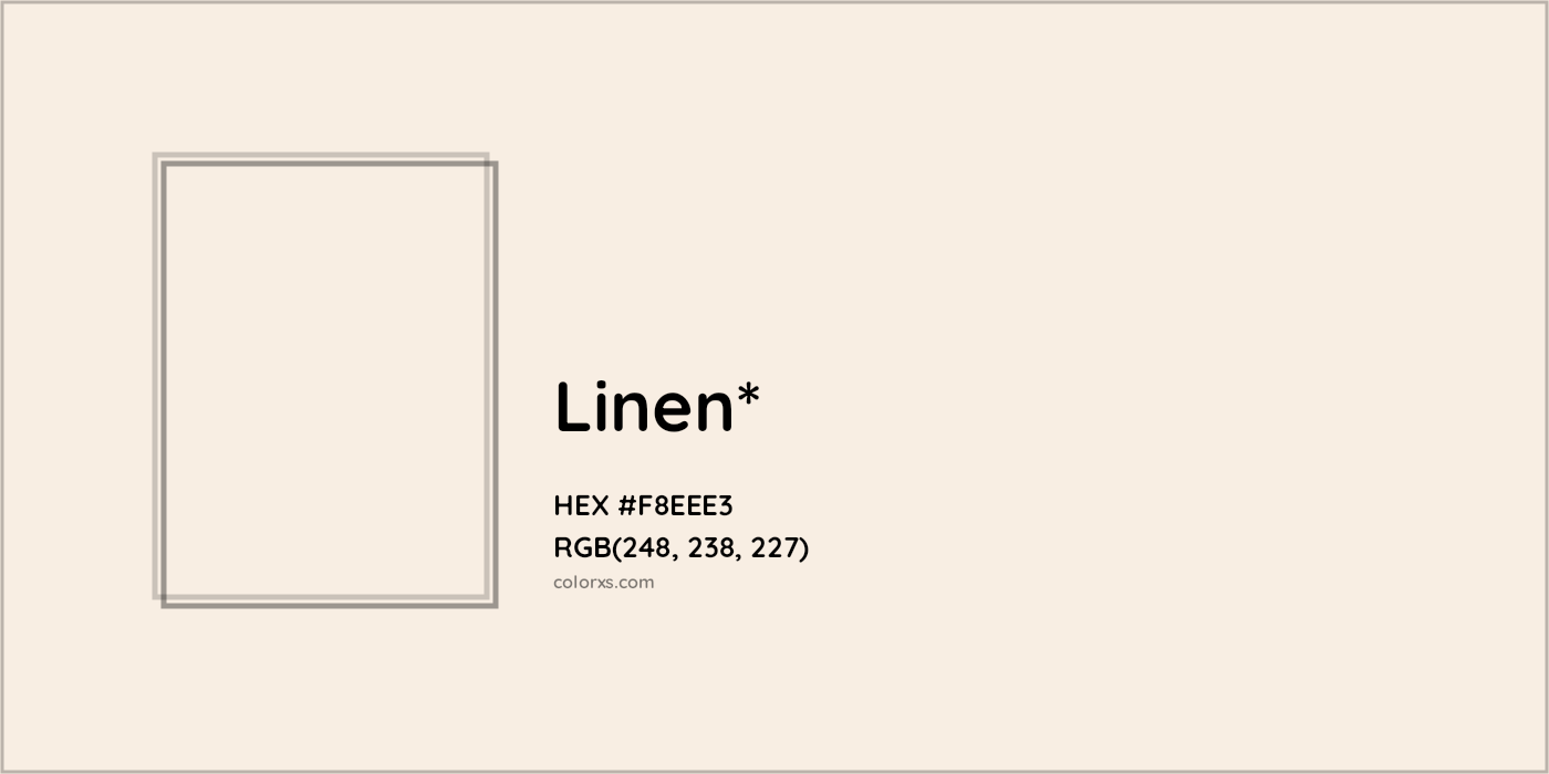 HEX #F8EEE3 Color Name, Color Code, Palettes, Similar Paints, Images