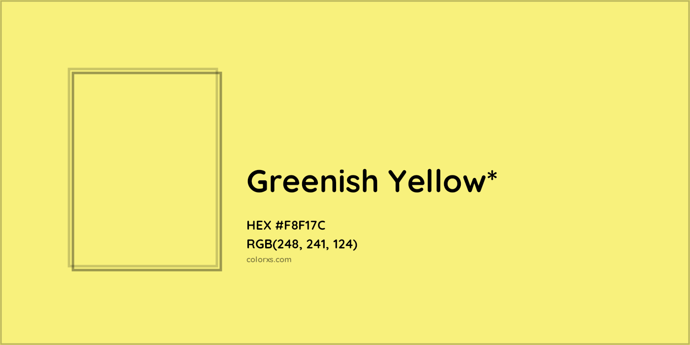 HEX #F8F17C Color Name, Color Code, Palettes, Similar Paints, Images