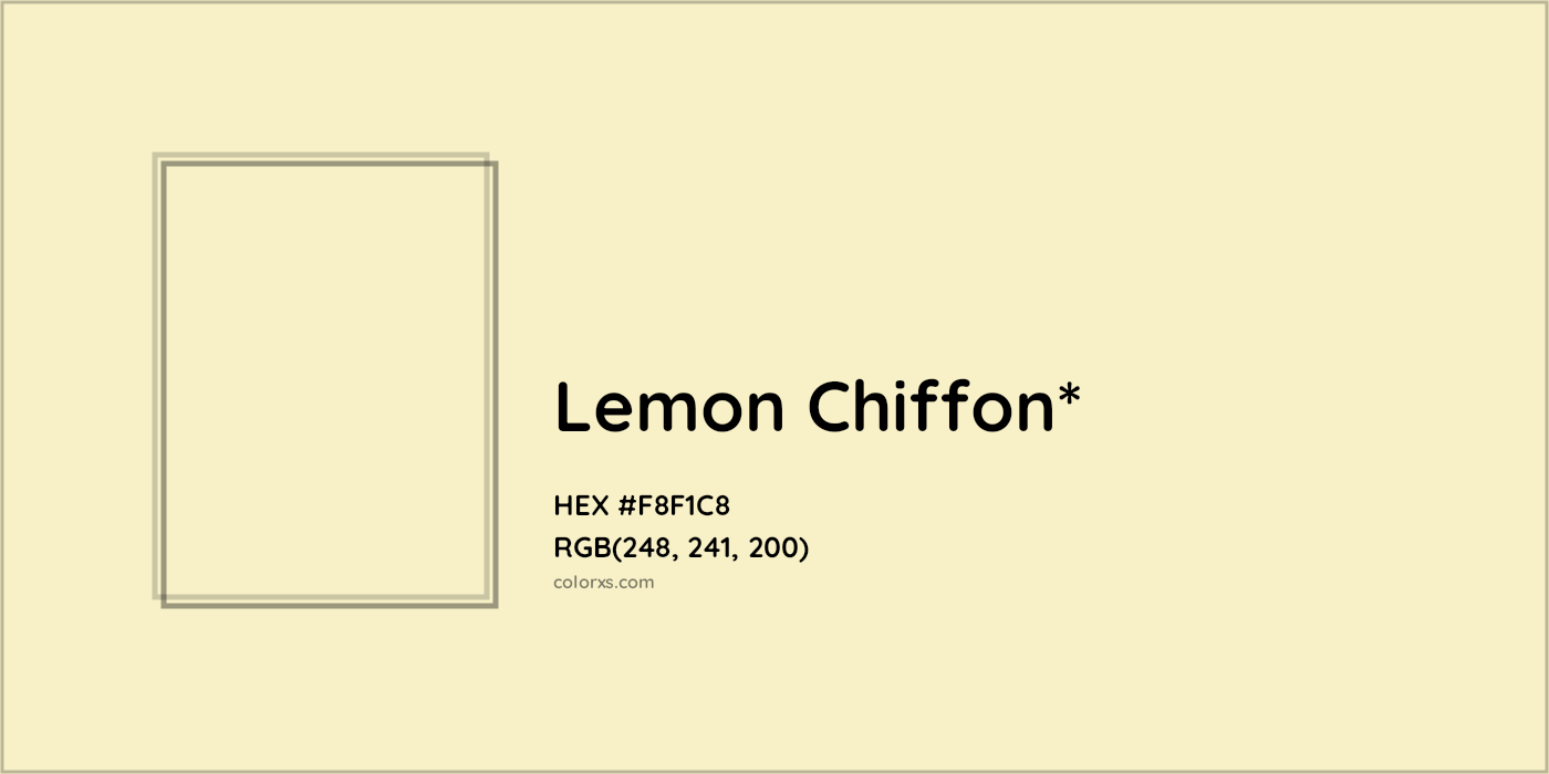 HEX #F8F1C8 Color Name, Color Code, Palettes, Similar Paints, Images