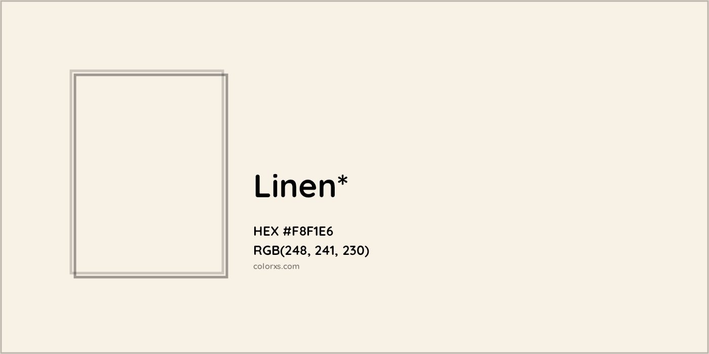 HEX #F8F1E6 Color Name, Color Code, Palettes, Similar Paints, Images