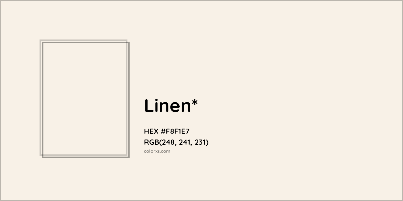 HEX #F8F1E7 Color Name, Color Code, Palettes, Similar Paints, Images