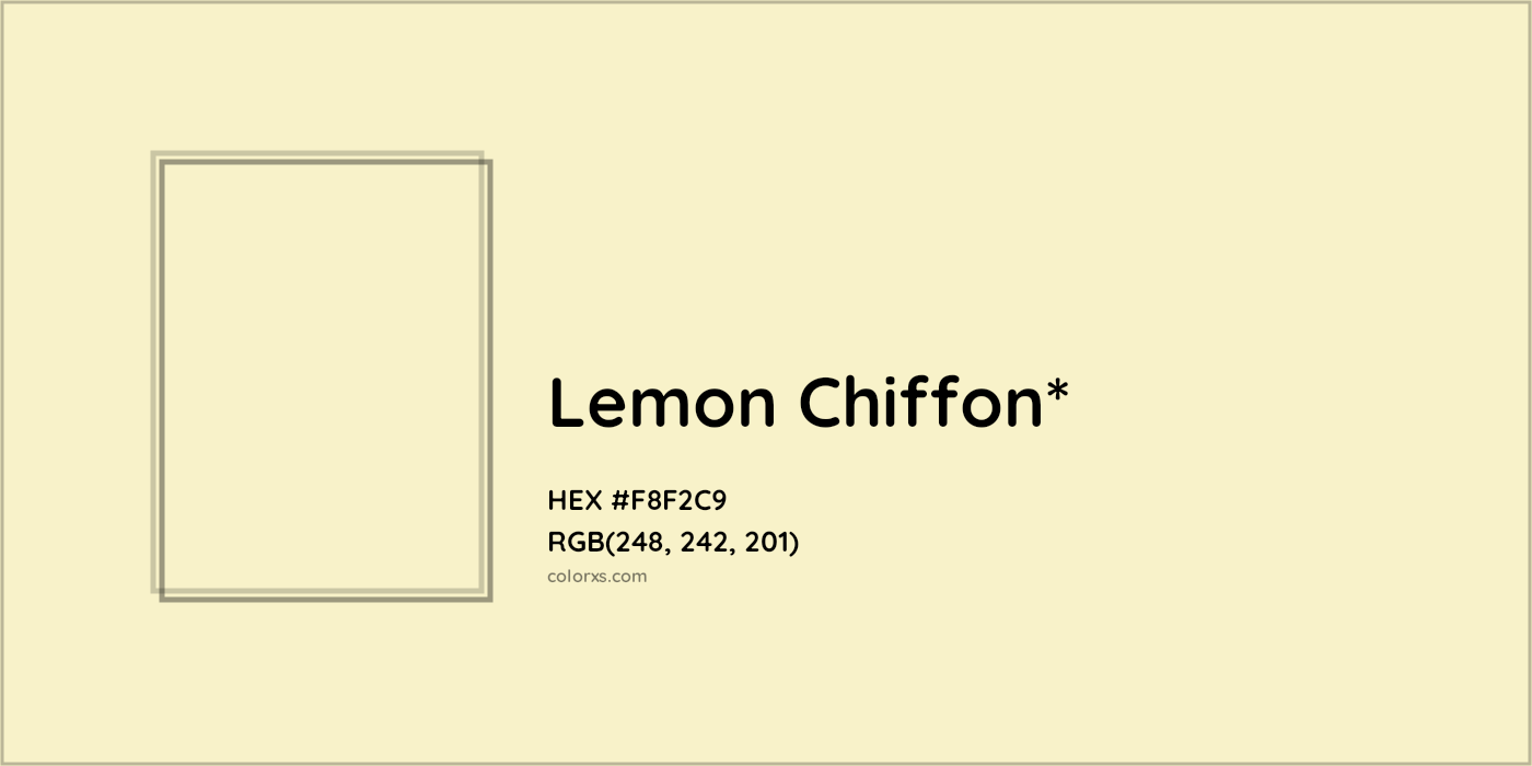HEX #F8F2C9 Color Name, Color Code, Palettes, Similar Paints, Images