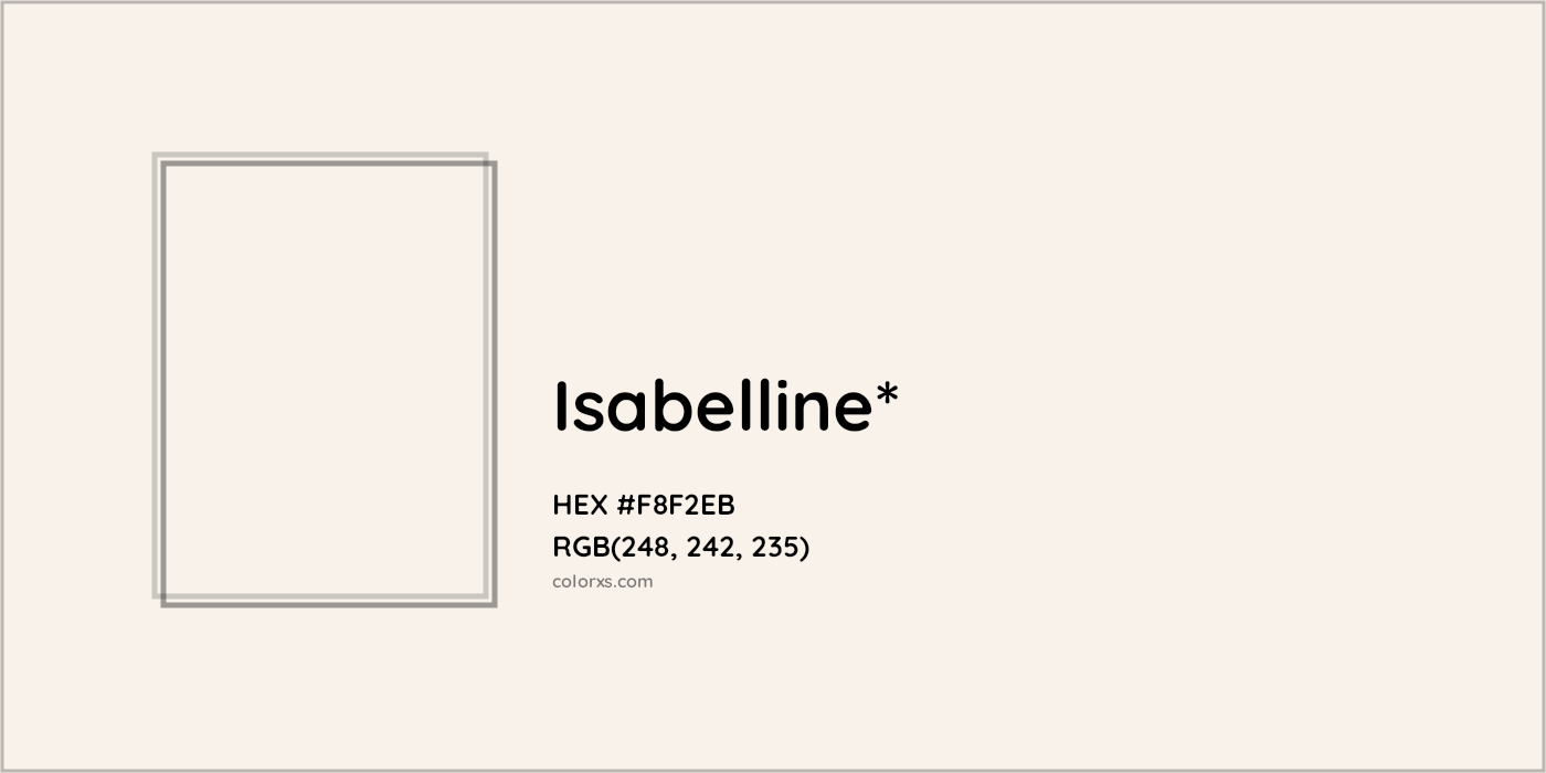 HEX #F8F2EB Color Name, Color Code, Palettes, Similar Paints, Images