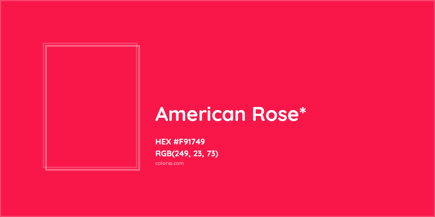 HEX #F91749 Color Name, Color Code, Palettes, Similar Paints, Images