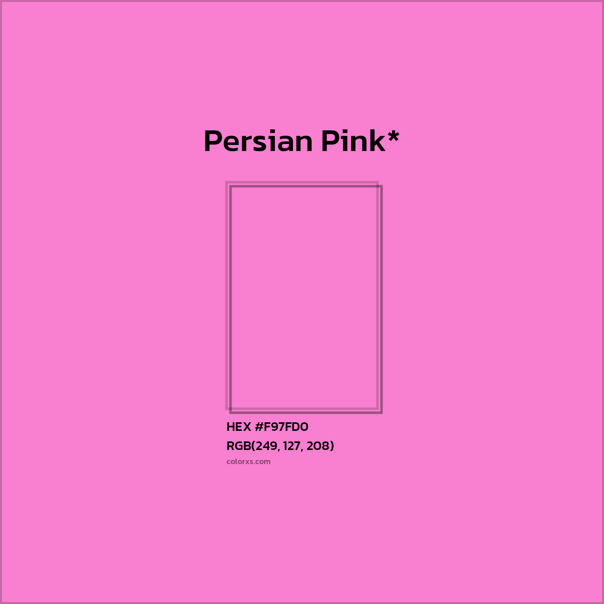 HEX #F97FD0 Color Name, Color Code, Palettes, Similar Paints, Images