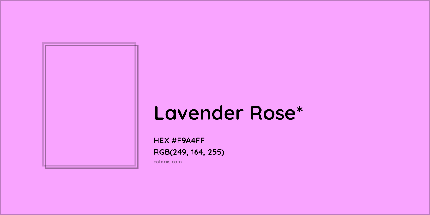 HEX #F9A4FF Color Name, Color Code, Palettes, Similar Paints, Images