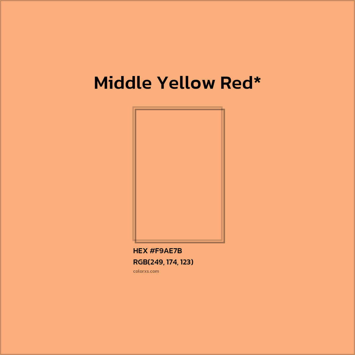 HEX #F9AE7B Color Name, Color Code, Palettes, Similar Paints, Images