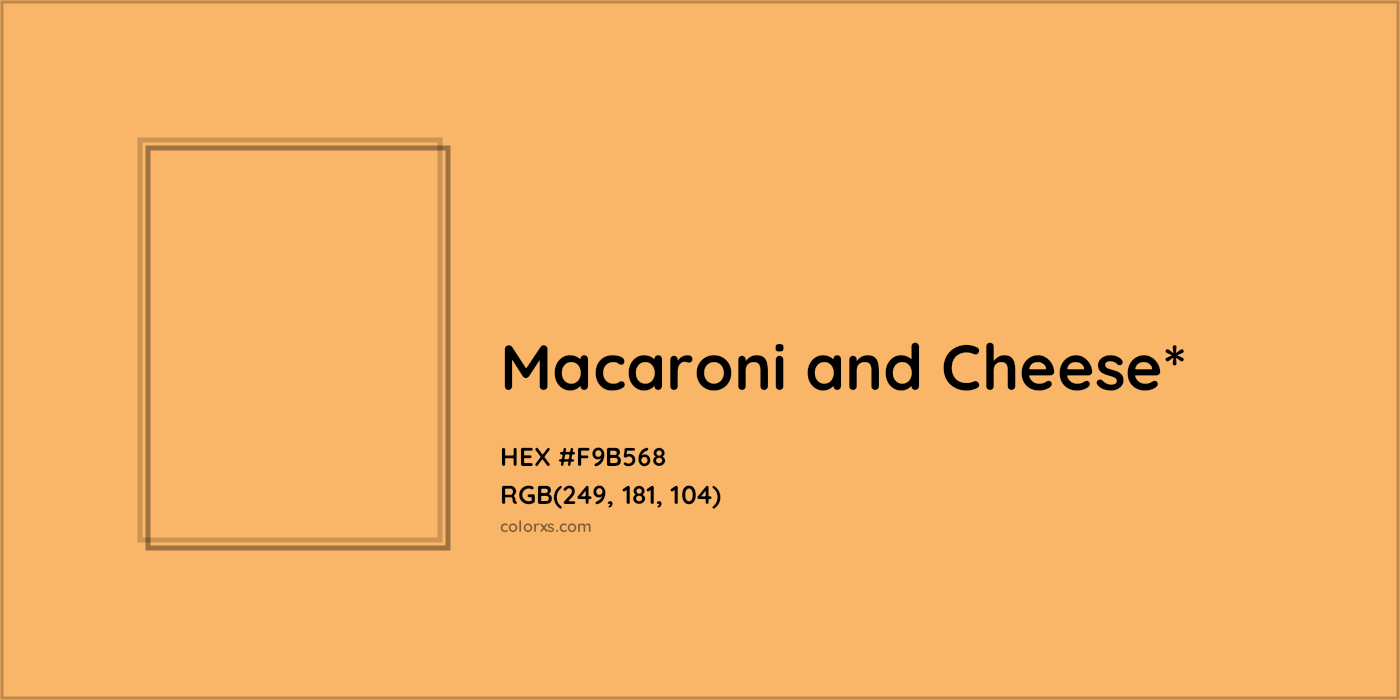 HEX #F9B568 Color Name, Color Code, Palettes, Similar Paints, Images