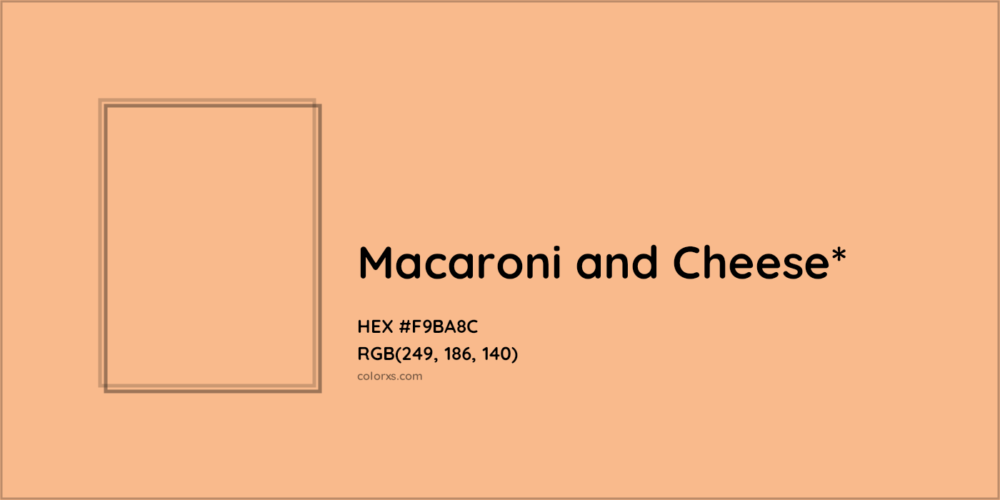 HEX #F9BA8C Color Name, Color Code, Palettes, Similar Paints, Images