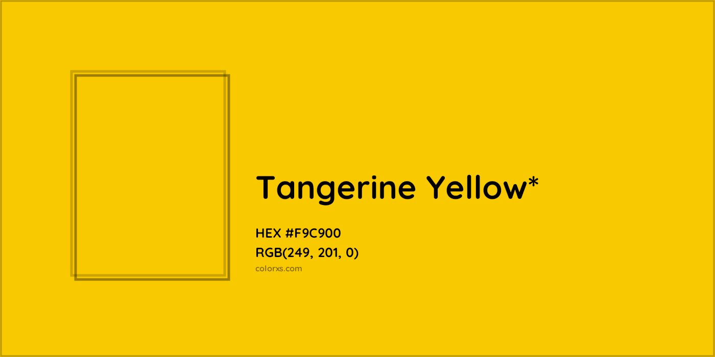 HEX #F9C900 Color Name, Color Code, Palettes, Similar Paints, Images