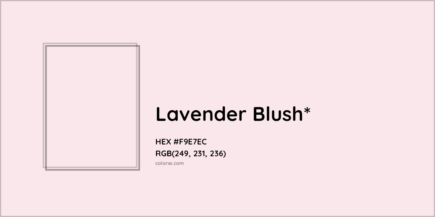 HEX #F9E7EC Color Name, Color Code, Palettes, Similar Paints, Images