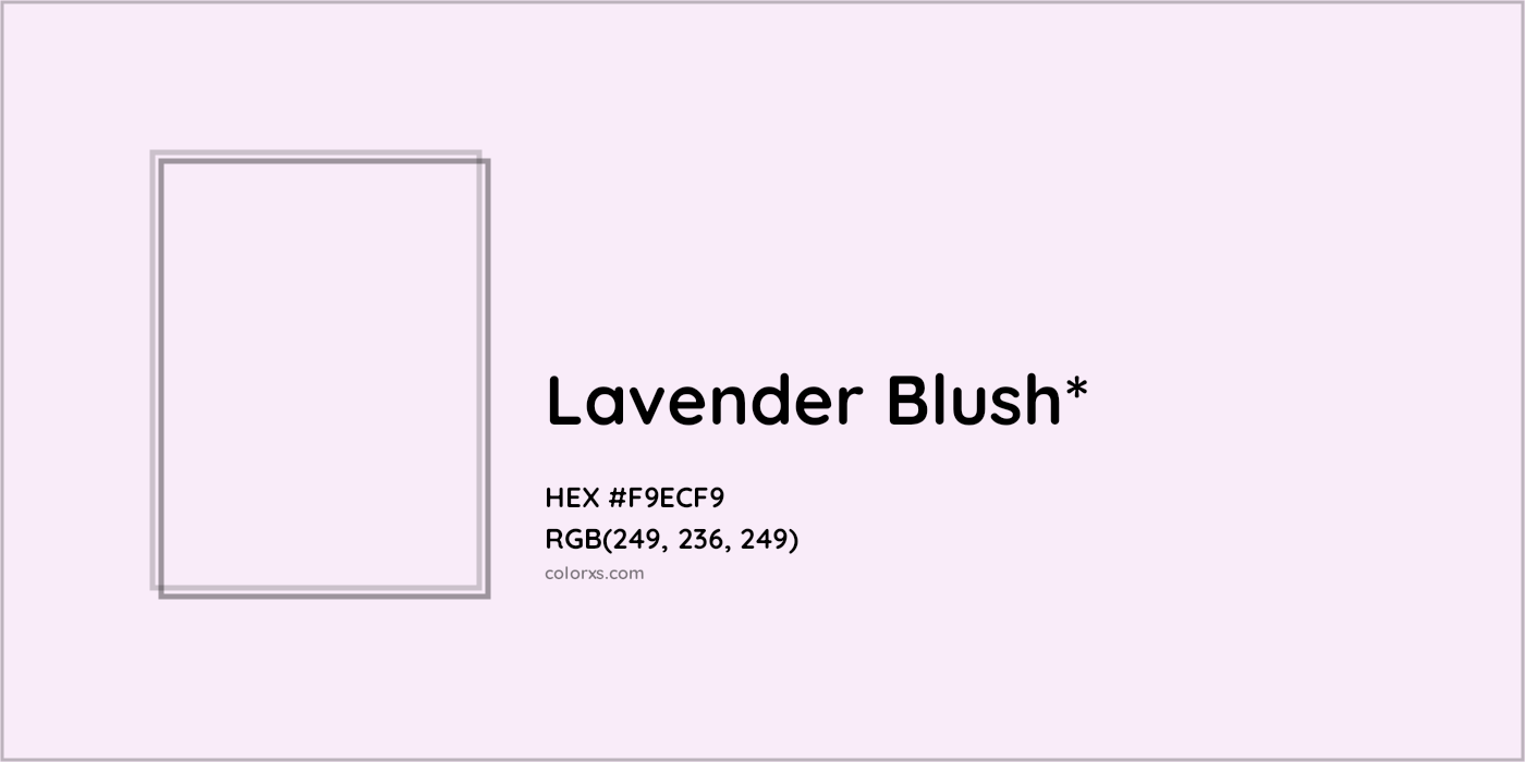 HEX #F9ECF9 Color Name, Color Code, Palettes, Similar Paints, Images