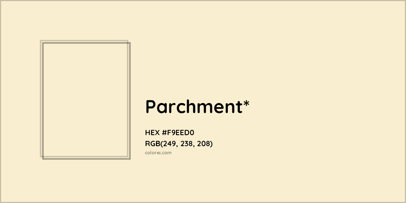 HEX #F9EED0 Color Name, Color Code, Palettes, Similar Paints, Images