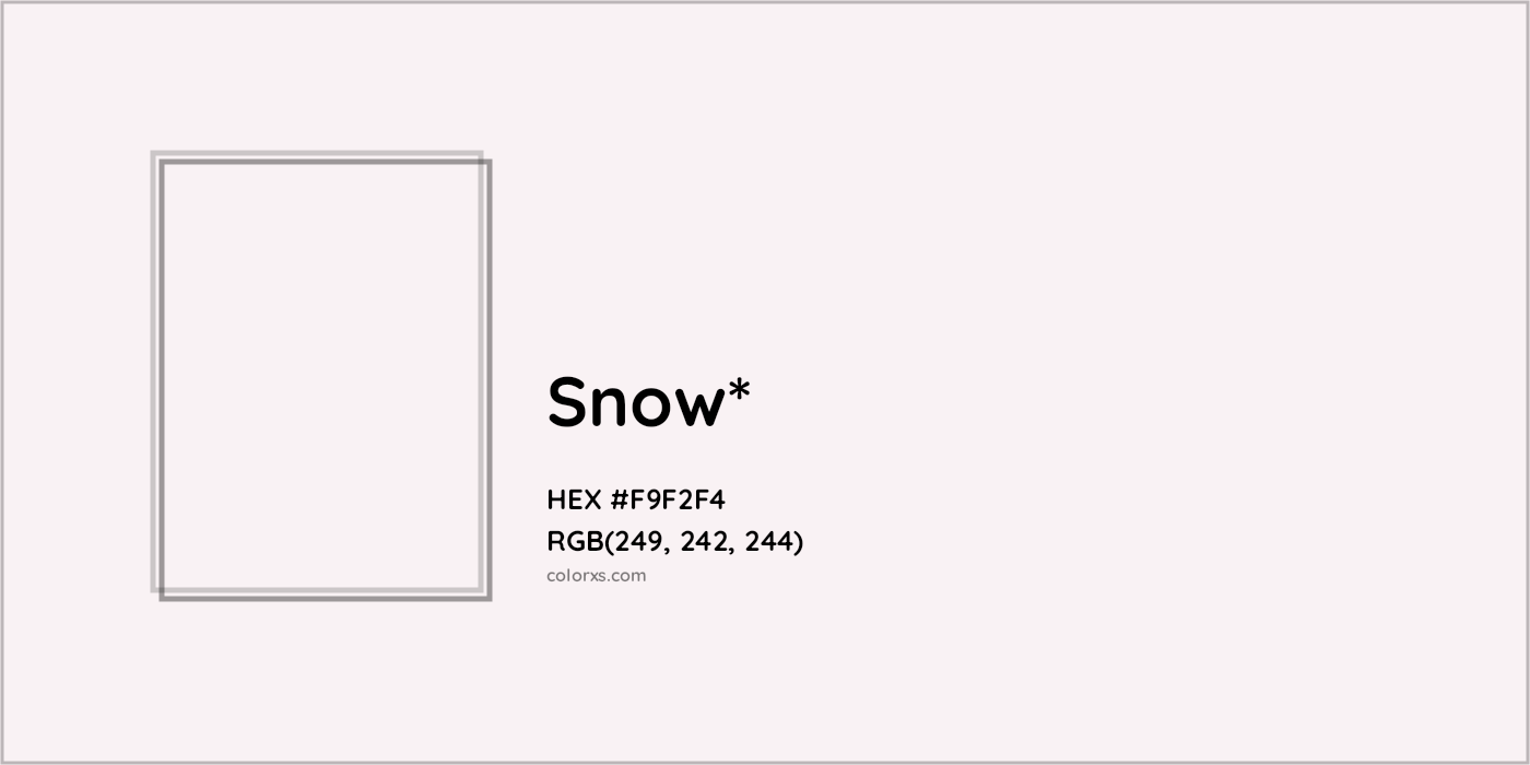 HEX #F9F2F4 Color Name, Color Code, Palettes, Similar Paints, Images