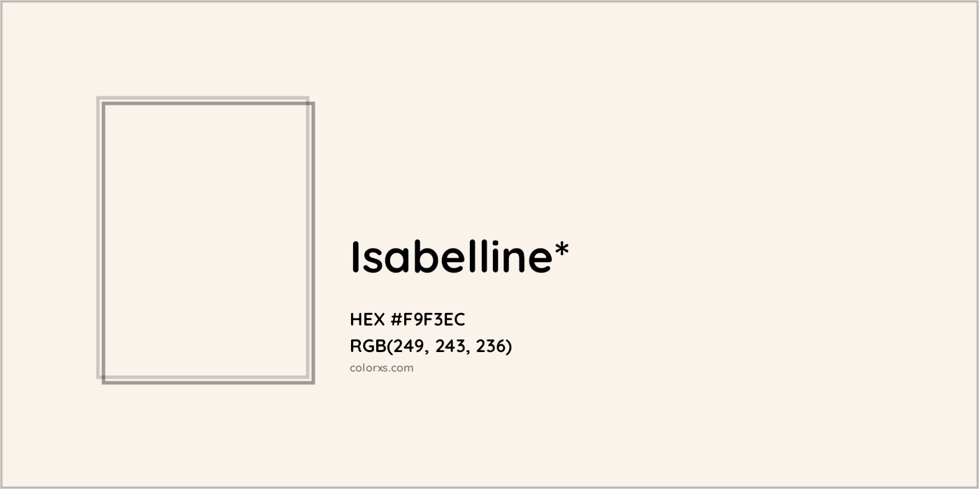 HEX #F9F3EC Color Name, Color Code, Palettes, Similar Paints, Images