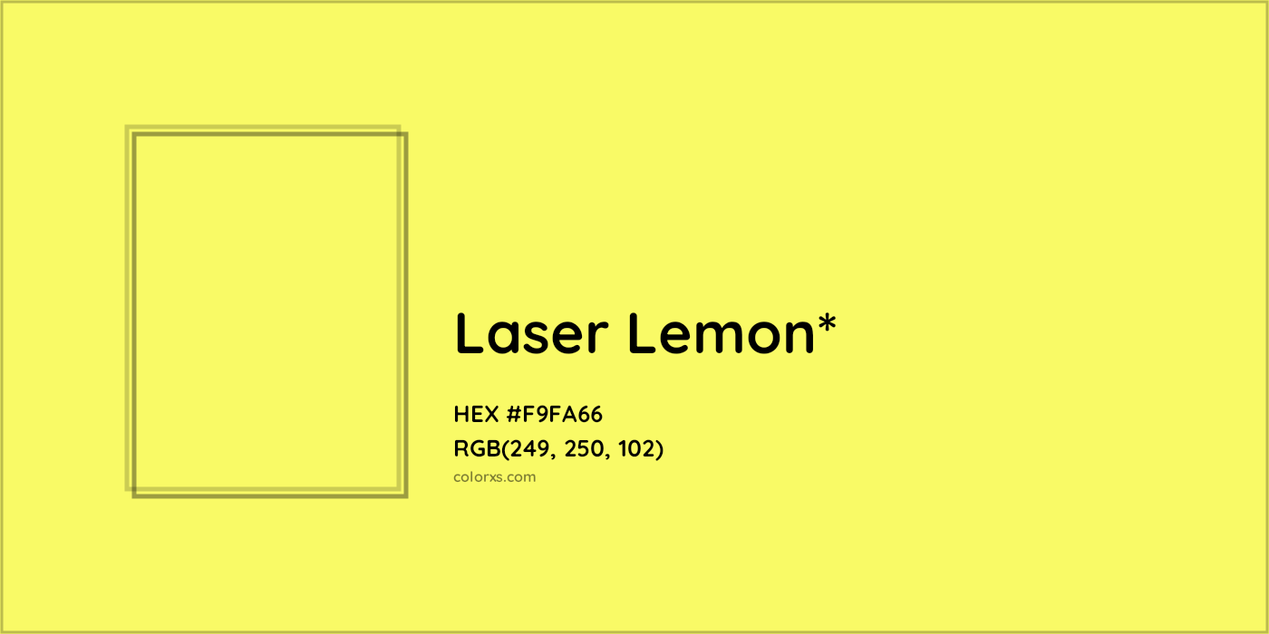 HEX #F9FA66 Color Name, Color Code, Palettes, Similar Paints, Images