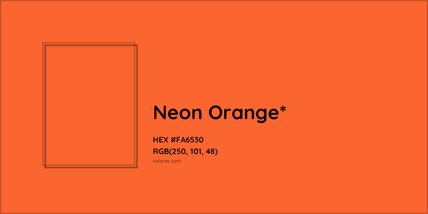 HEX #FA6530 Color Name, Color Code, Palettes, Similar Paints, Images