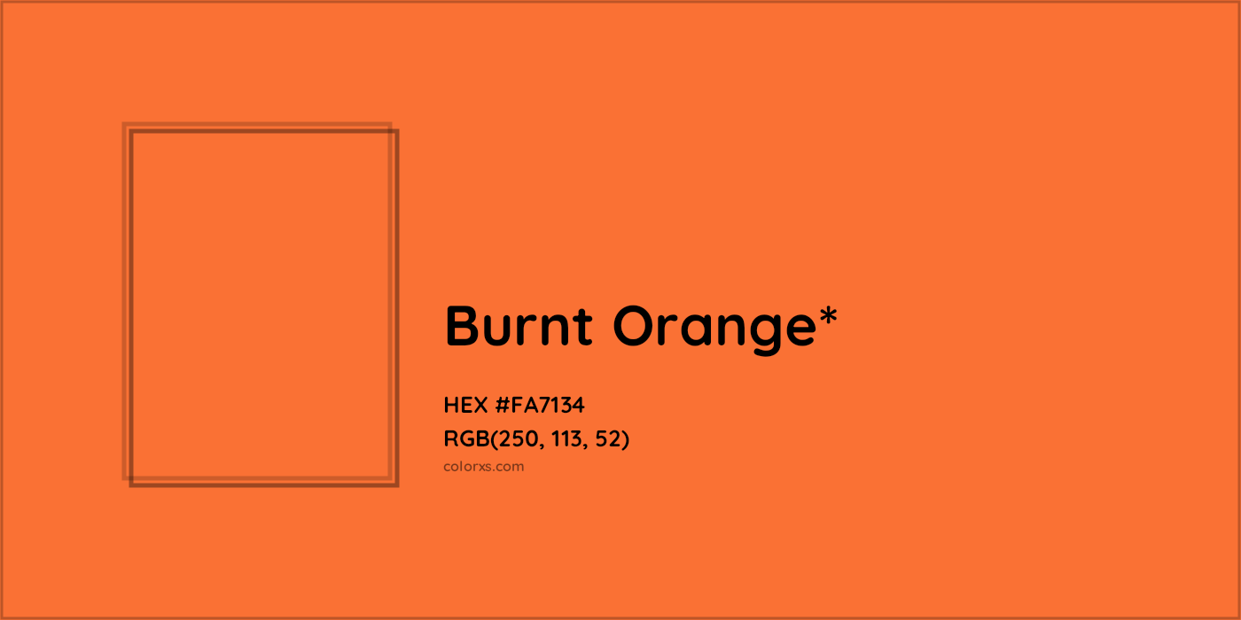 HEX #FA7134 Color Name, Color Code, Palettes, Similar Paints, Images