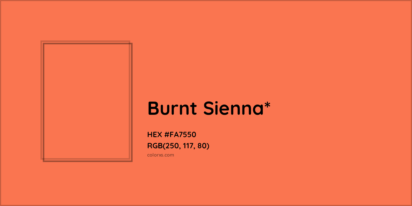 HEX #FA7550 Color Name, Color Code, Palettes, Similar Paints, Images