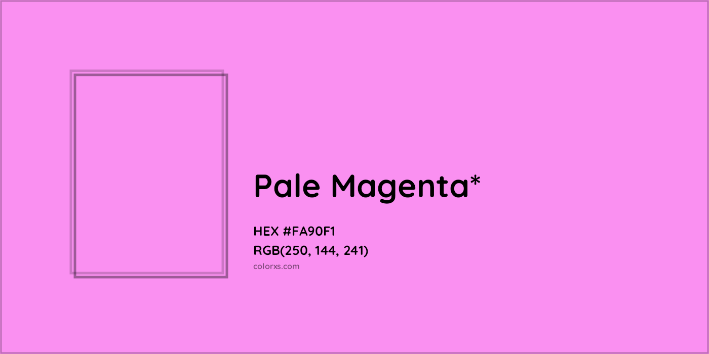 HEX #FA90F1 Color Name, Color Code, Palettes, Similar Paints, Images