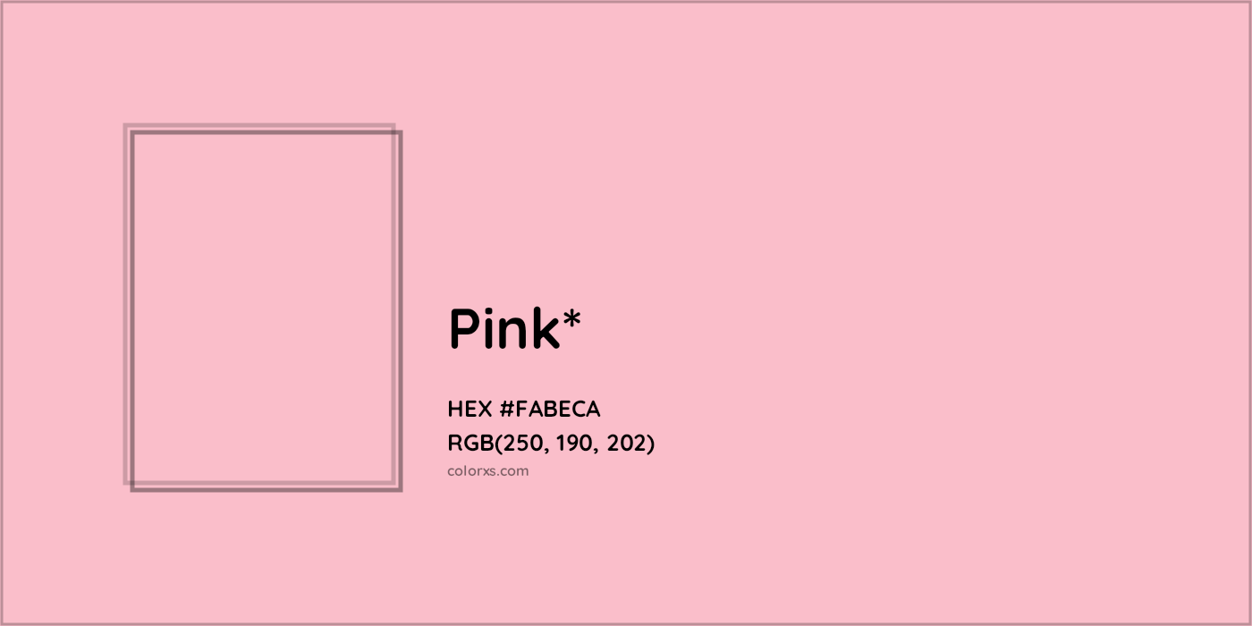 HEX #FABECA Color Name, Color Code, Palettes, Similar Paints, Images