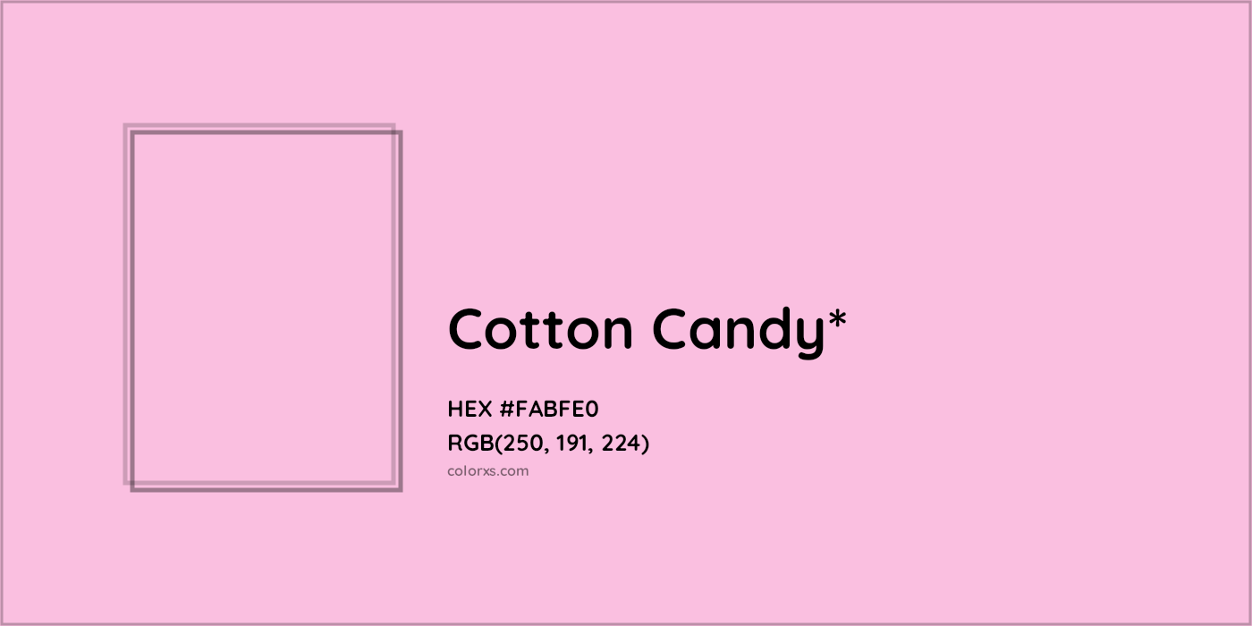 HEX #FABFE0 Color Name, Color Code, Palettes, Similar Paints, Images