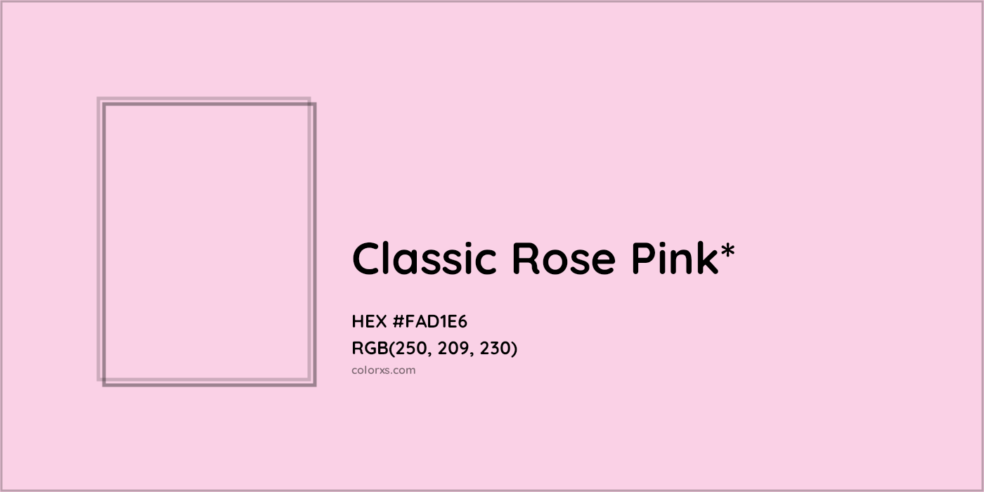 HEX #FAD1E6 Color Name, Color Code, Palettes, Similar Paints, Images
