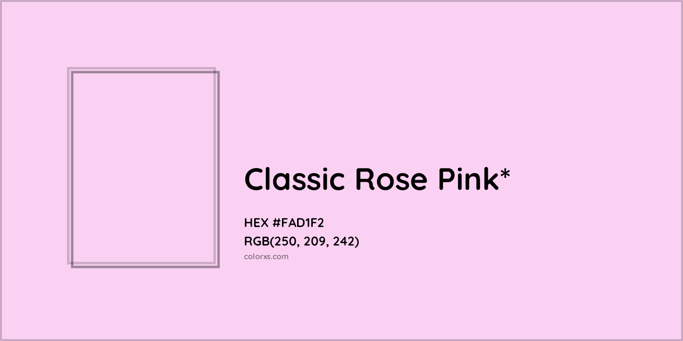 HEX #FAD1F2 Color Name, Color Code, Palettes, Similar Paints, Images