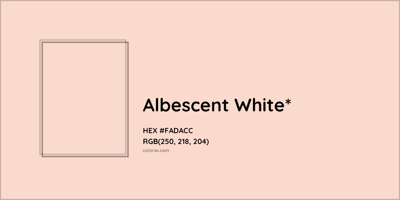 HEX #FADACC Color Name, Color Code, Palettes, Similar Paints, Images
