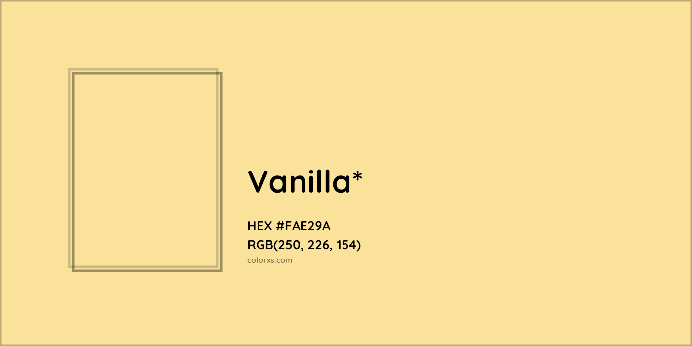 HEX #FAE29A Color Name, Color Code, Palettes, Similar Paints, Images
