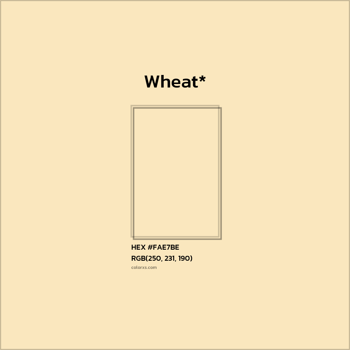 HEX #FAE7BE Color Name, Color Code, Palettes, Similar Paints, Images