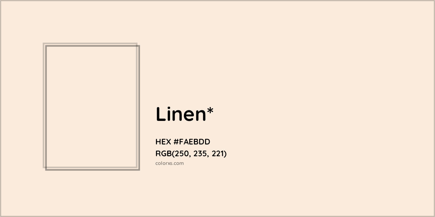 HEX #FAEBDD Color Name, Color Code, Palettes, Similar Paints, Images