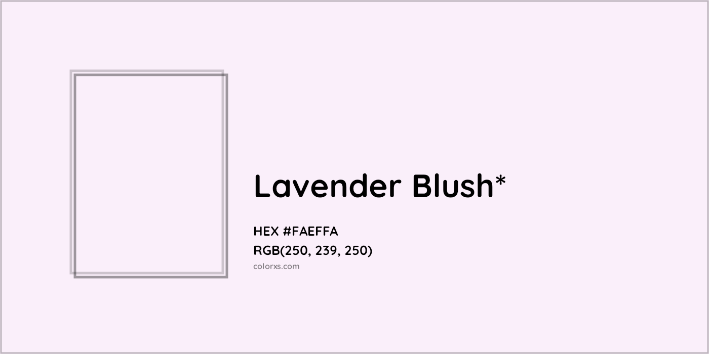 HEX #FAEFFA Color Name, Color Code, Palettes, Similar Paints, Images