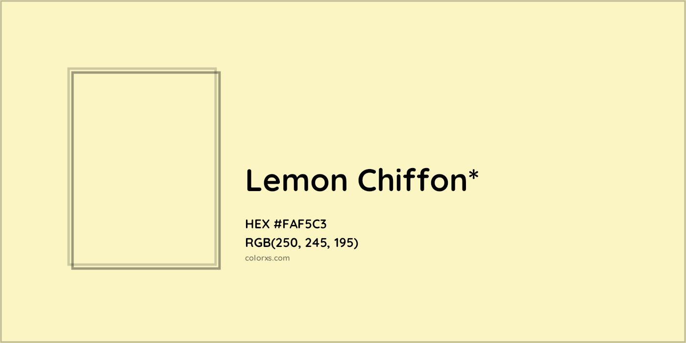 HEX #FAF5C3 Color Name, Color Code, Palettes, Similar Paints, Images