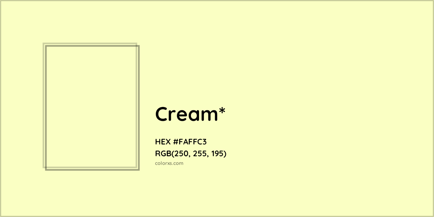 HEX #FAFFC3 Color Name, Color Code, Palettes, Similar Paints, Images