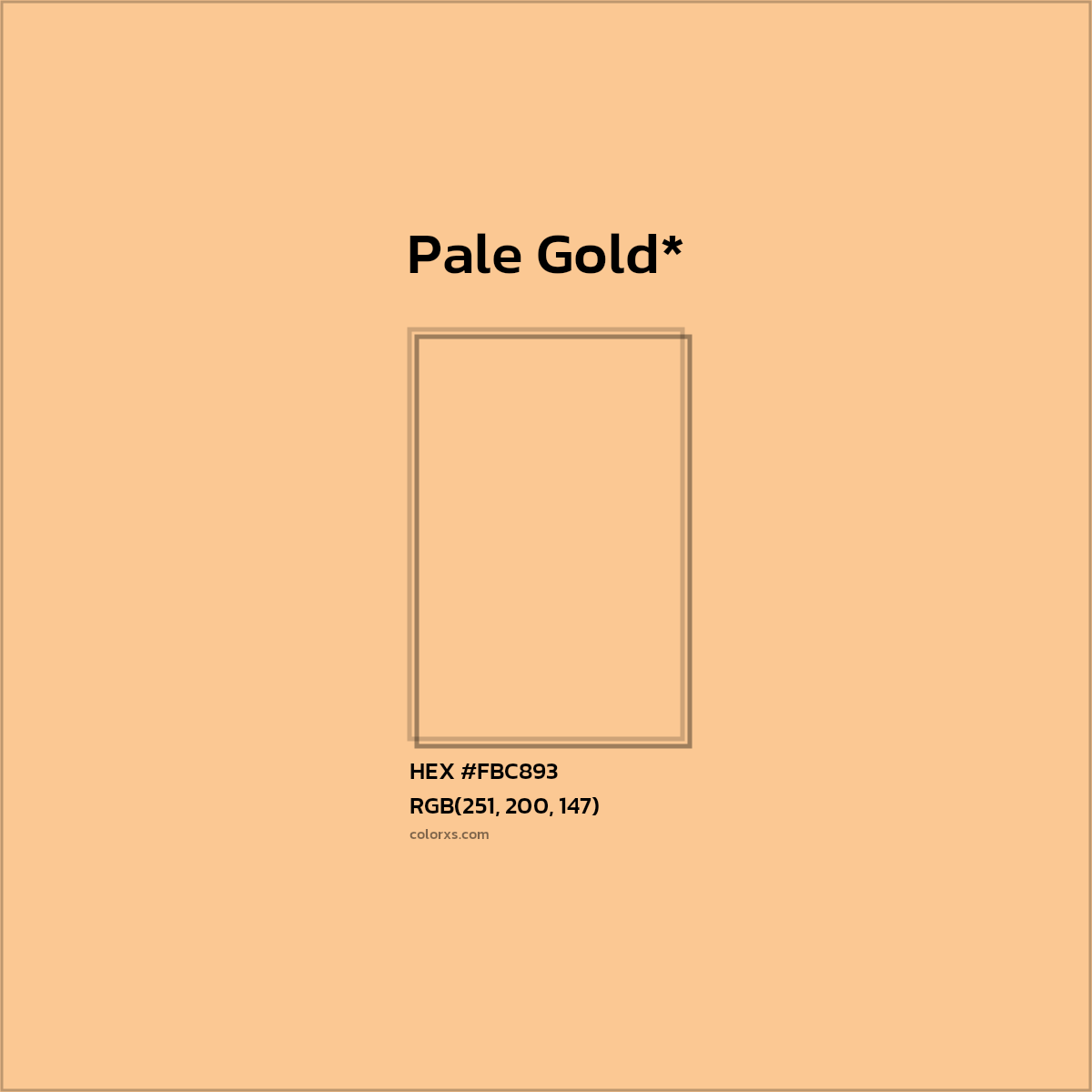 HEX #FBC893 Color Name, Color Code, Palettes, Similar Paints, Images
