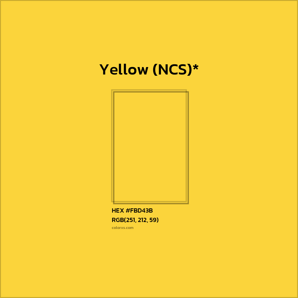 HEX #FBD43B Color Name, Color Code, Palettes, Similar Paints, Images