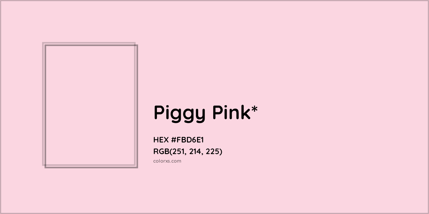 HEX #FBD6E1 Color Name, Color Code, Palettes, Similar Paints, Images