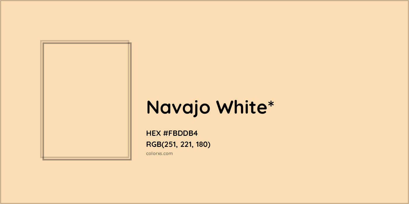 HEX #FBDDB4 Color Name, Color Code, Palettes, Similar Paints, Images