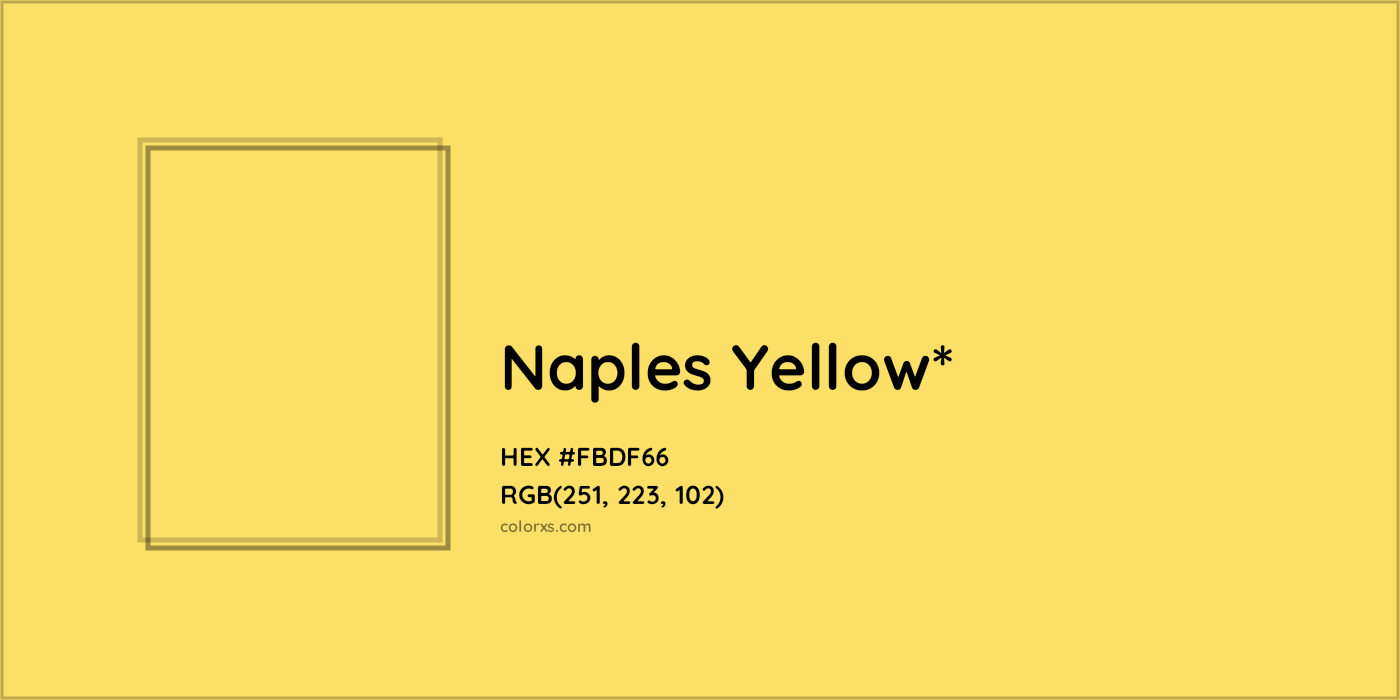HEX #FBDF66 Color Name, Color Code, Palettes, Similar Paints, Images
