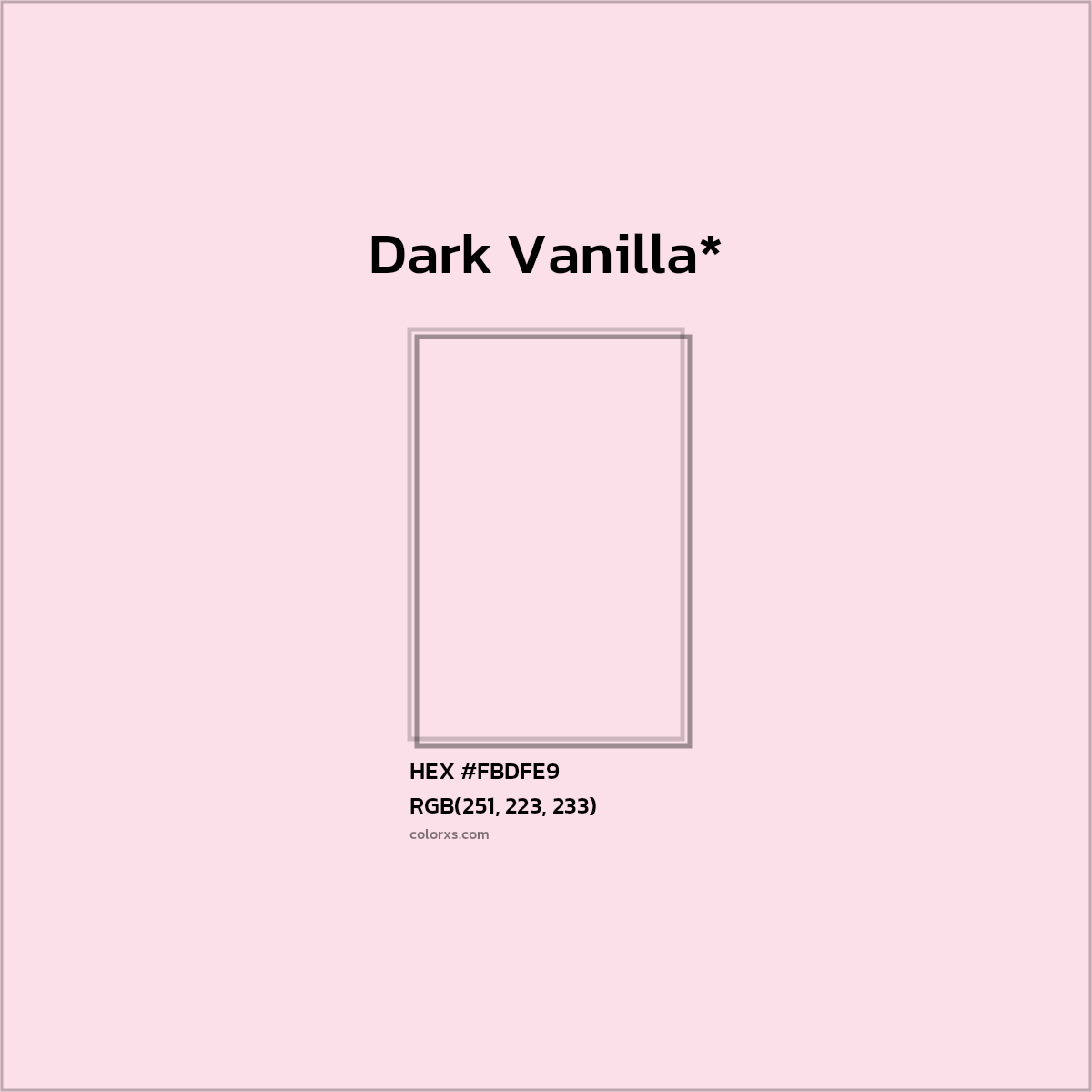 HEX #FBDFE9 Color Name, Color Code, Palettes, Similar Paints, Images