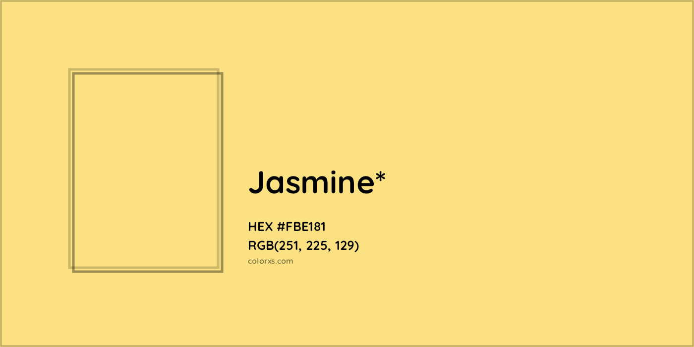 HEX #FBE181 Color Name, Color Code, Palettes, Similar Paints, Images