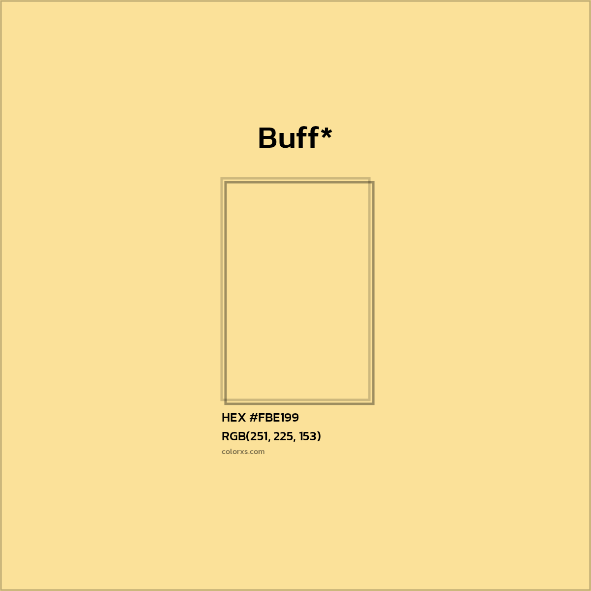 HEX #FBE199 Color Name, Color Code, Palettes, Similar Paints, Images