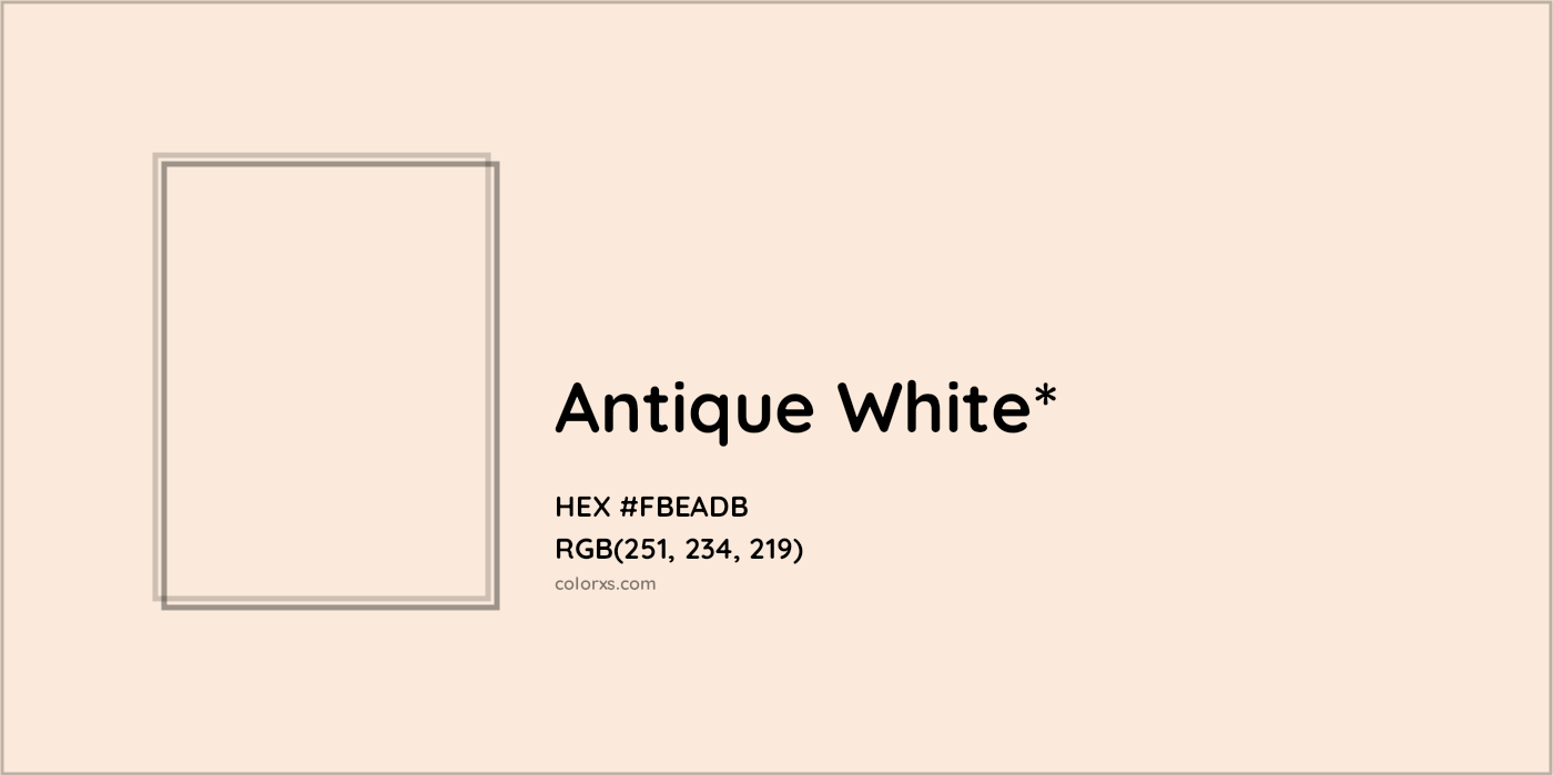 HEX #FBEADB Color Name, Color Code, Palettes, Similar Paints, Images