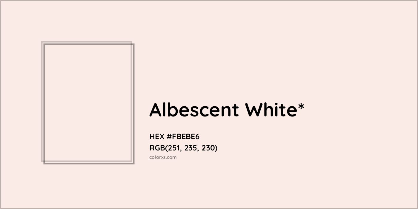 HEX #FBEBE6 Color Name, Color Code, Palettes, Similar Paints, Images
