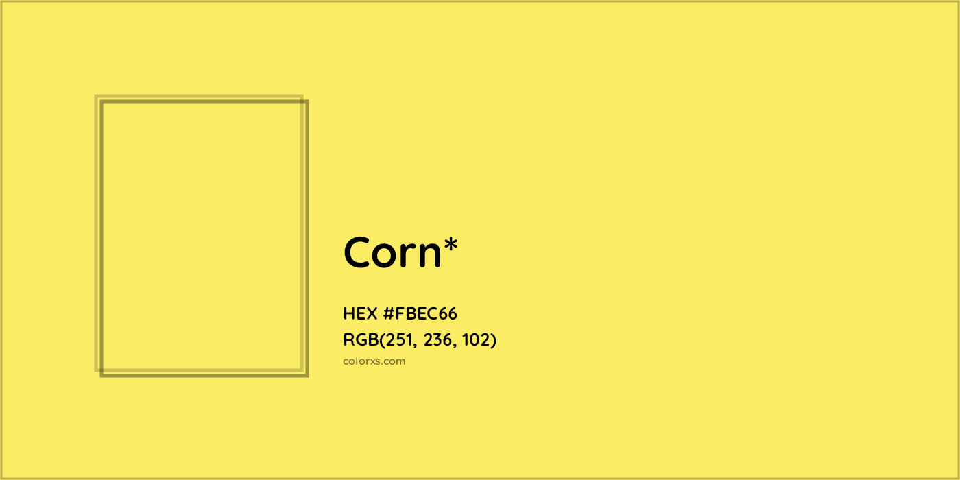 HEX #FBEC66 Color Name, Color Code, Palettes, Similar Paints, Images
