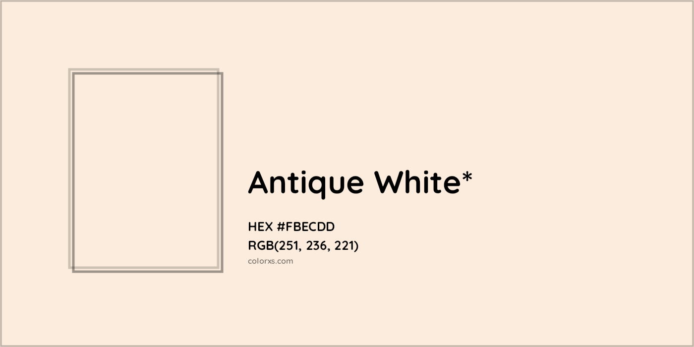 HEX #FBECDD Color Name, Color Code, Palettes, Similar Paints, Images